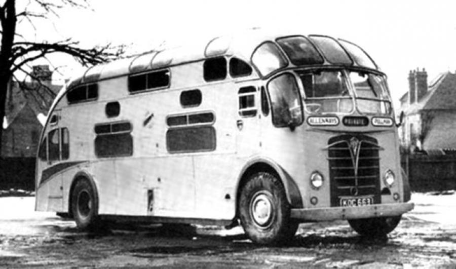 Foden PVFE6 Lincs Trailer Crellin-Duplex (HDC43F) '1950